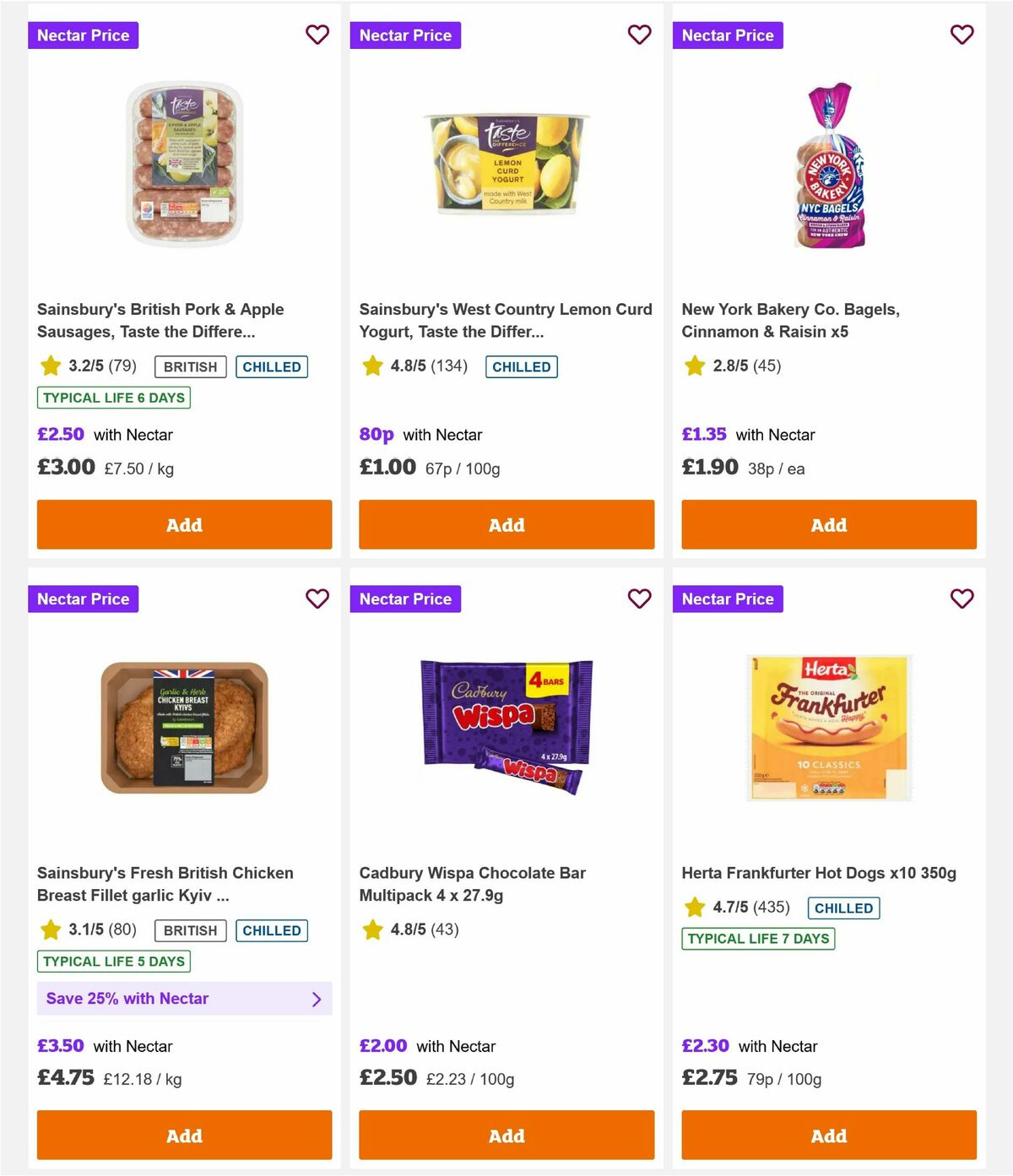 Sainsbury's Offers from 7 November