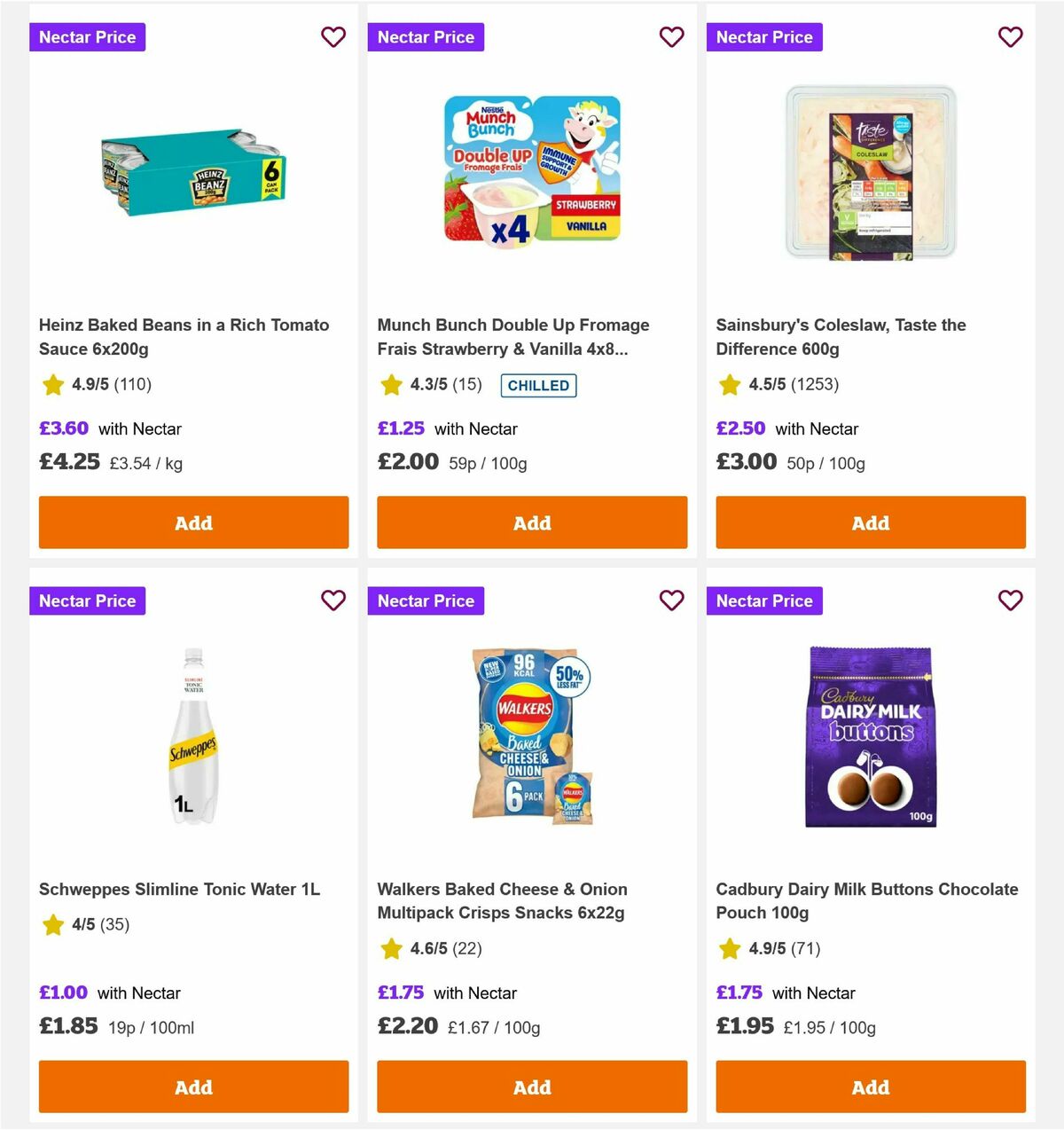 Sainsbury's Offers from 7 November