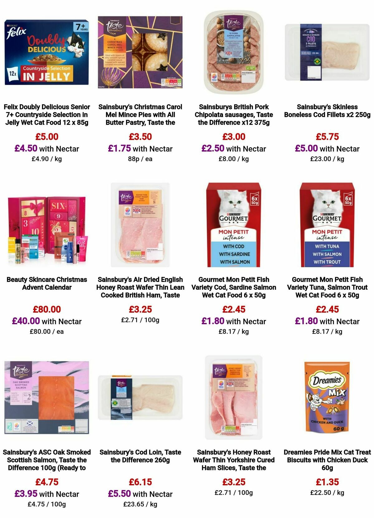 Sainsbury's Offers from 7 November