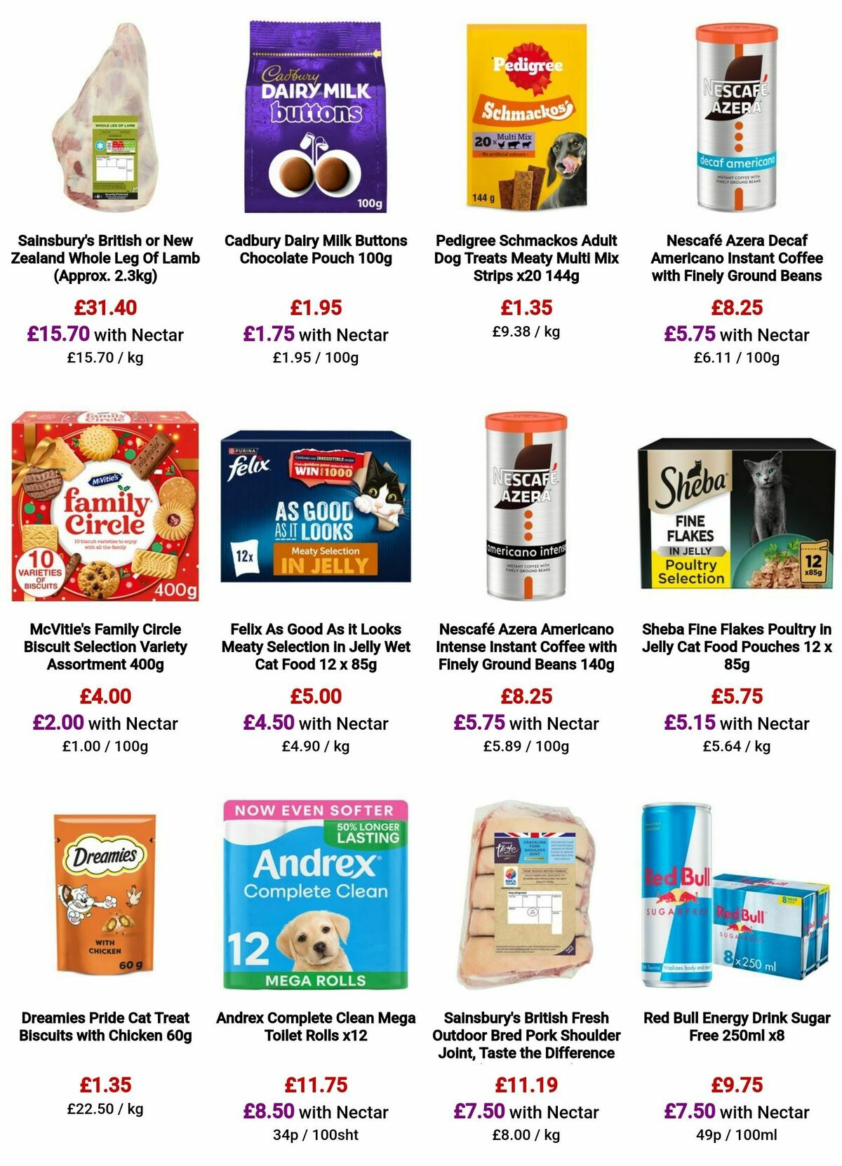 Sainsbury's Offers from 7 November