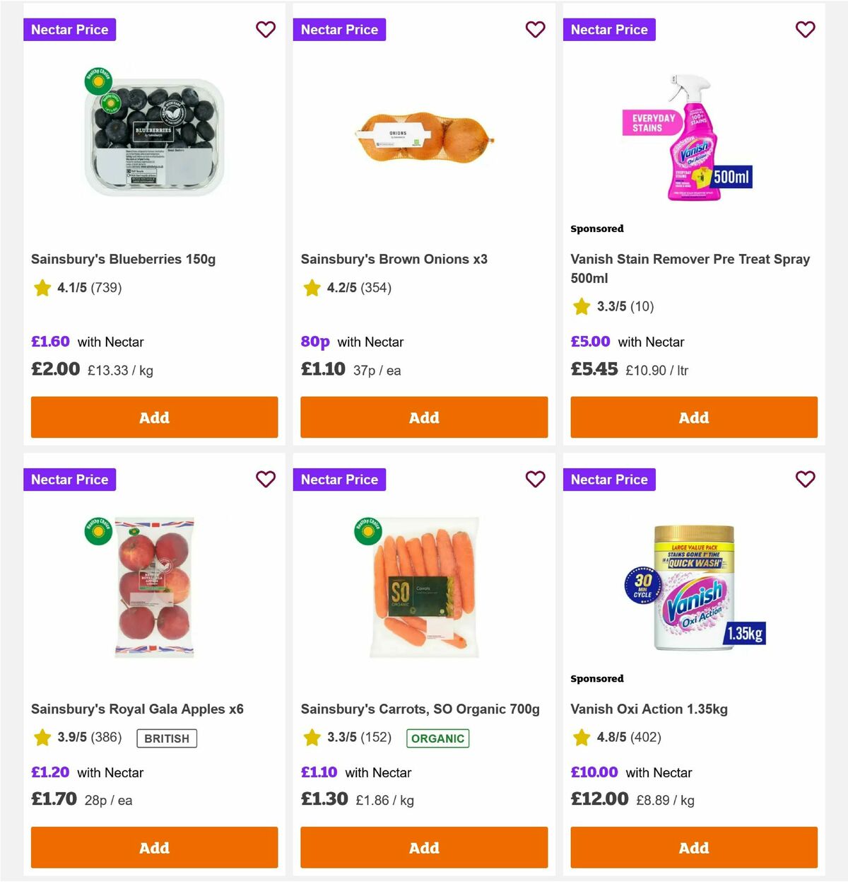 Sainsbury's Offers from 7 November