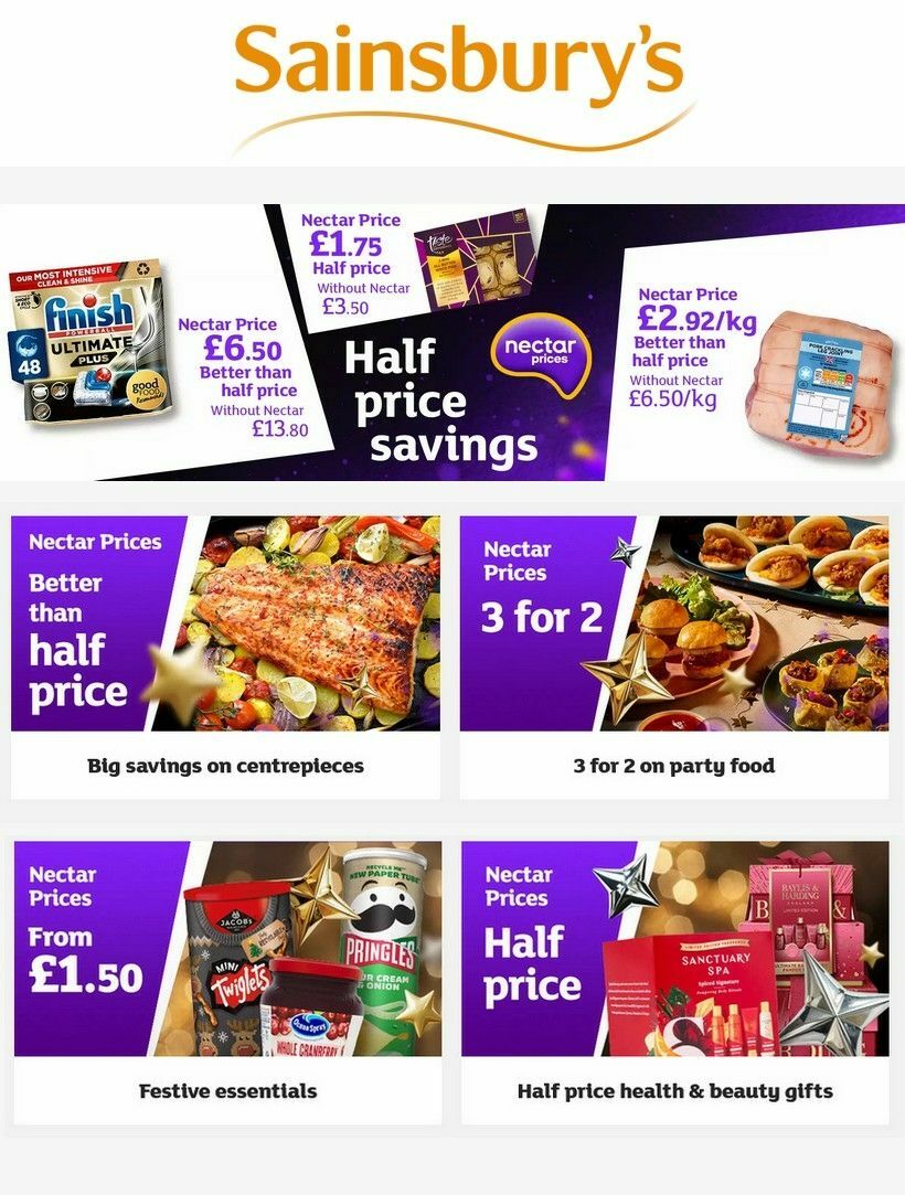 Sainsbury's Offers from 28 November