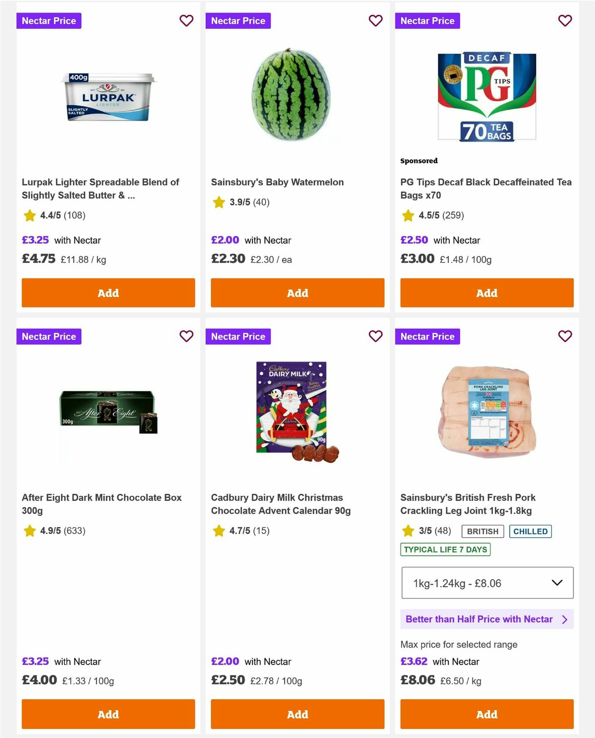 Sainsbury's Offers from 28 November
