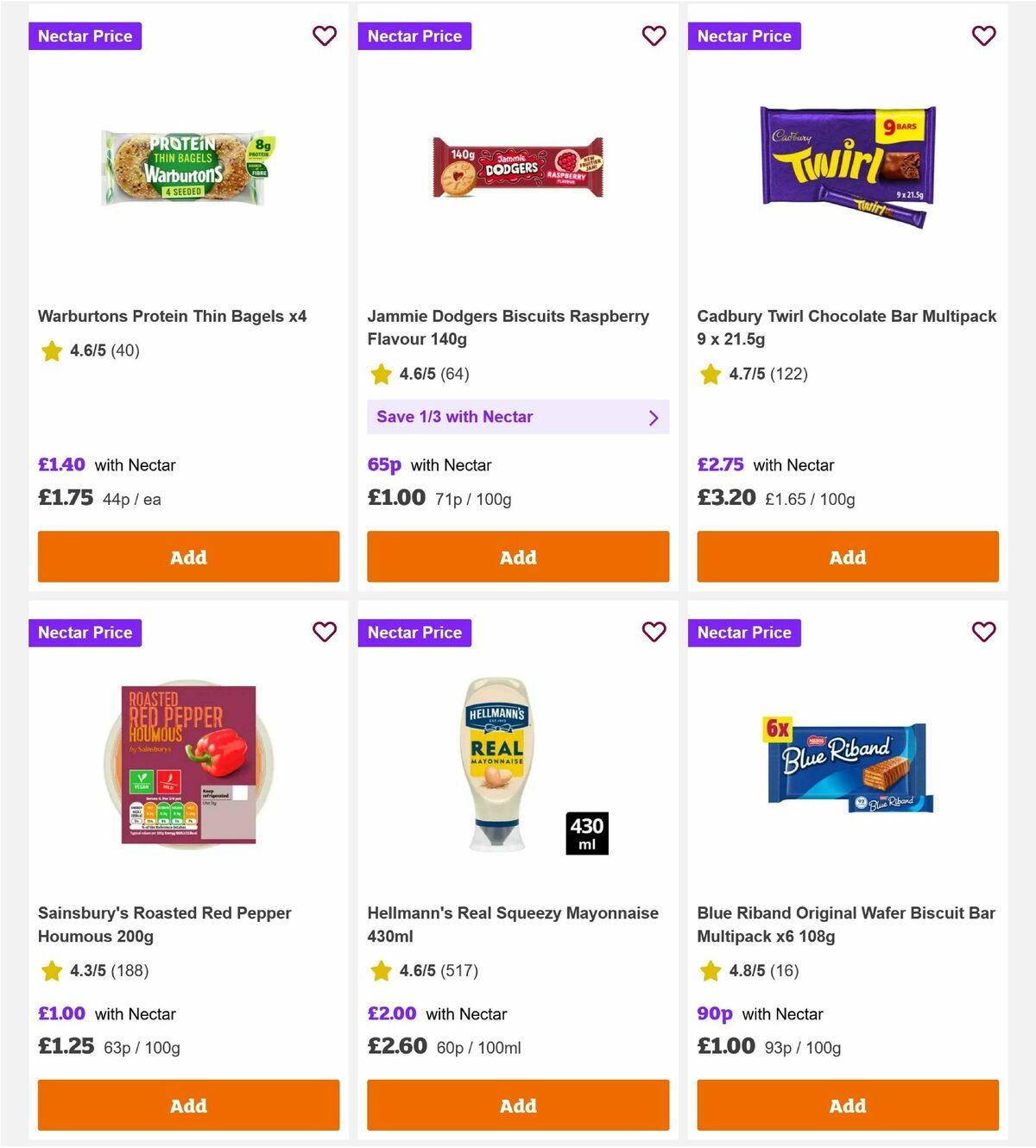 Sainsbury's Offers from 28 November