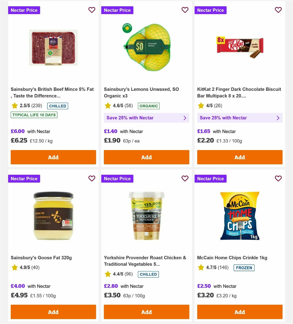 Sainsbury's Offers from 28 November