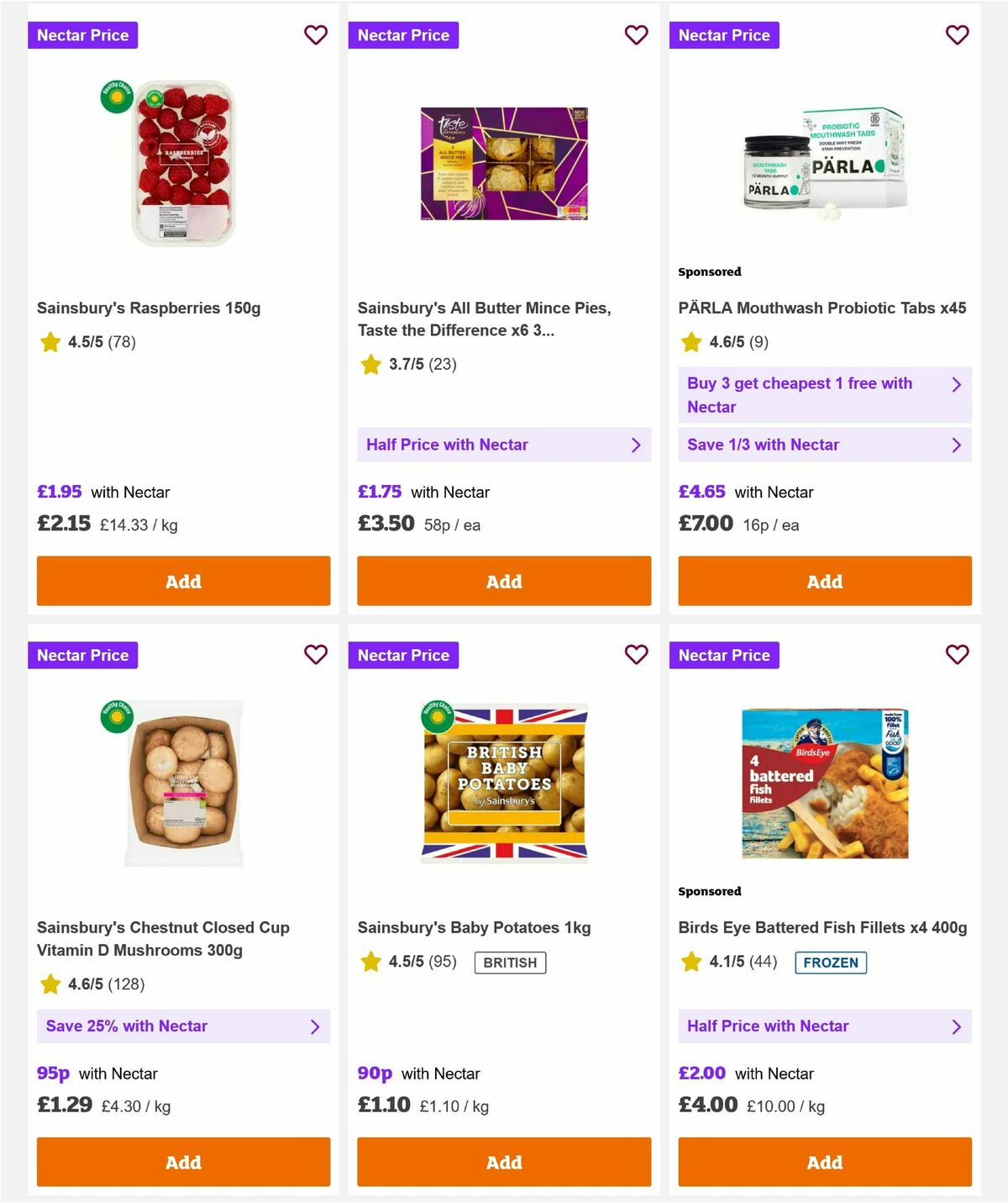 Sainsbury's Offers from 28 November