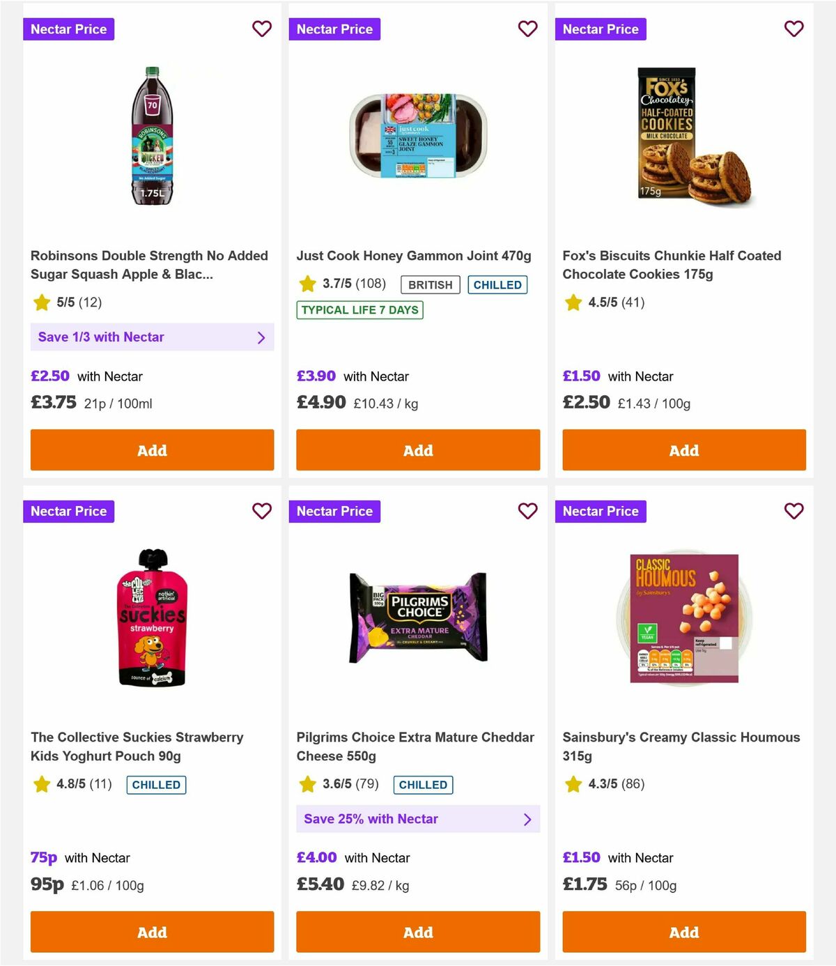 Sainsbury's Offers from 28 November
