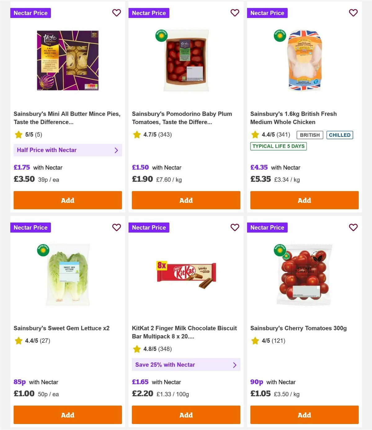 Sainsbury's Offers from 28 November
