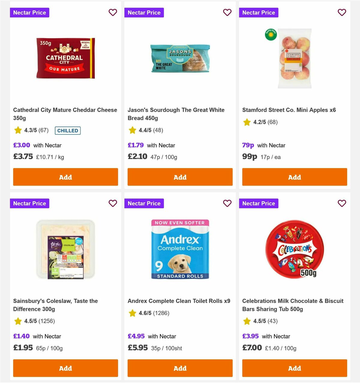 Sainsbury's Offers from 28 November