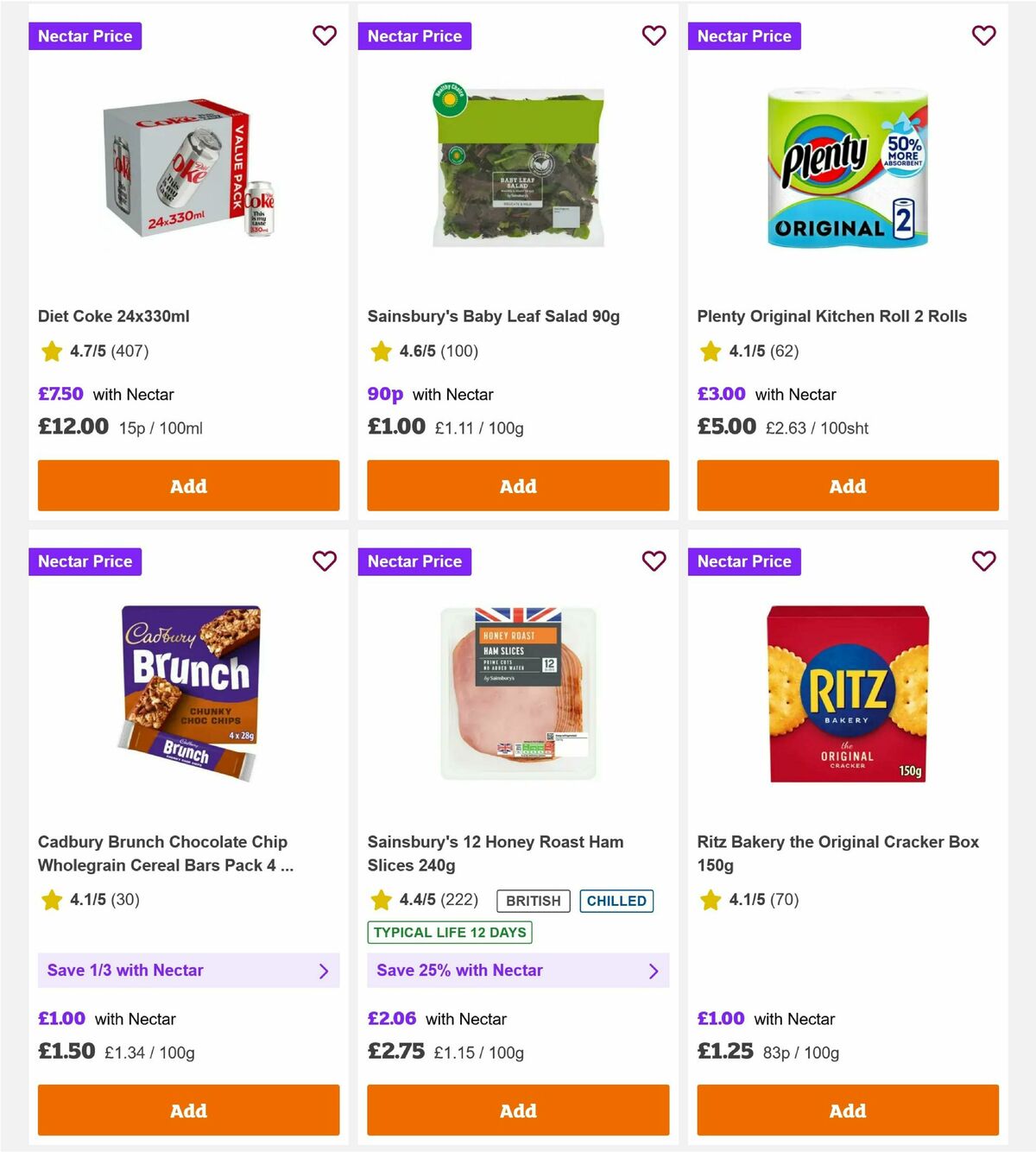 Sainsbury's Offers from 28 November