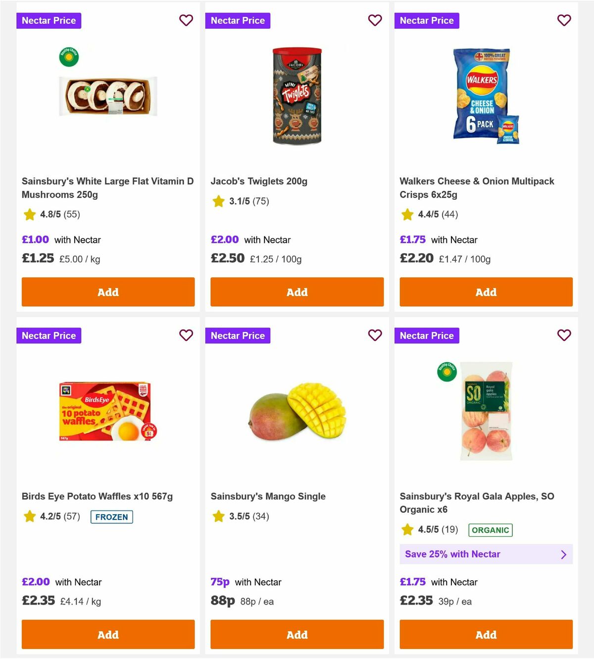 Sainsbury's Offers from 28 November