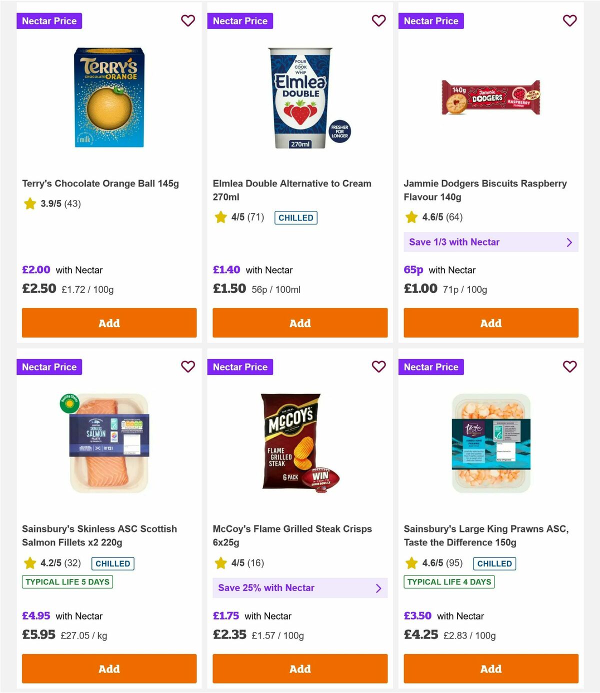 Sainsbury's Offers from 5 December