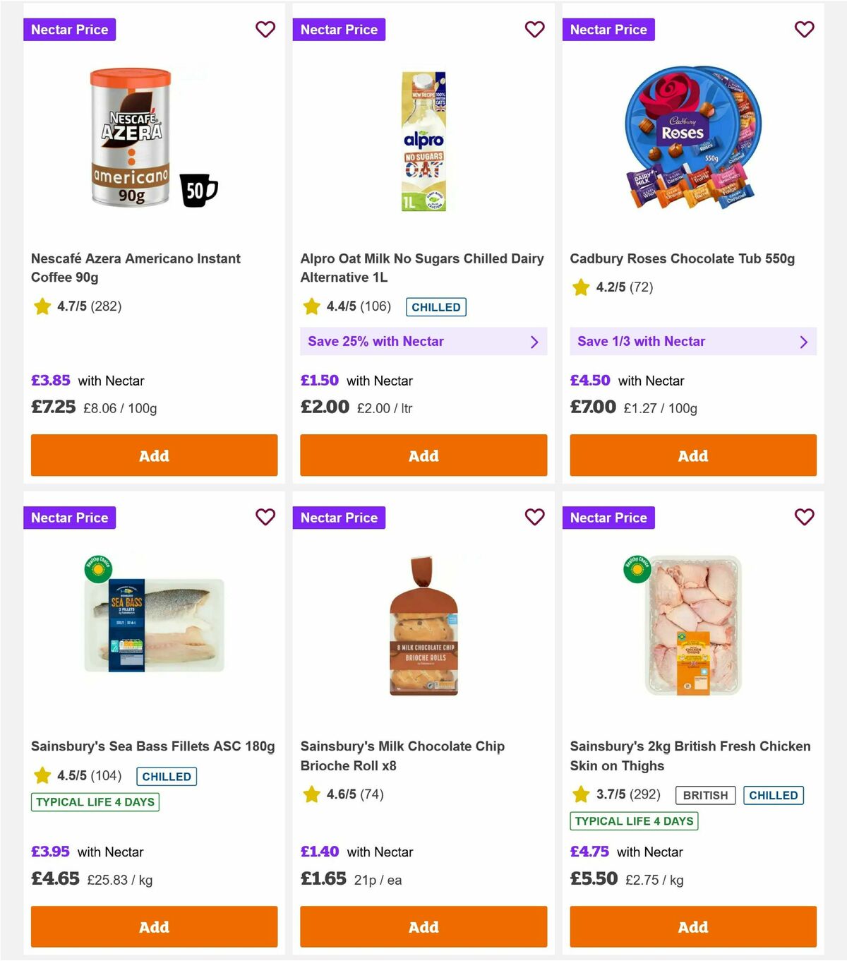 Sainsbury's Offers from 5 December