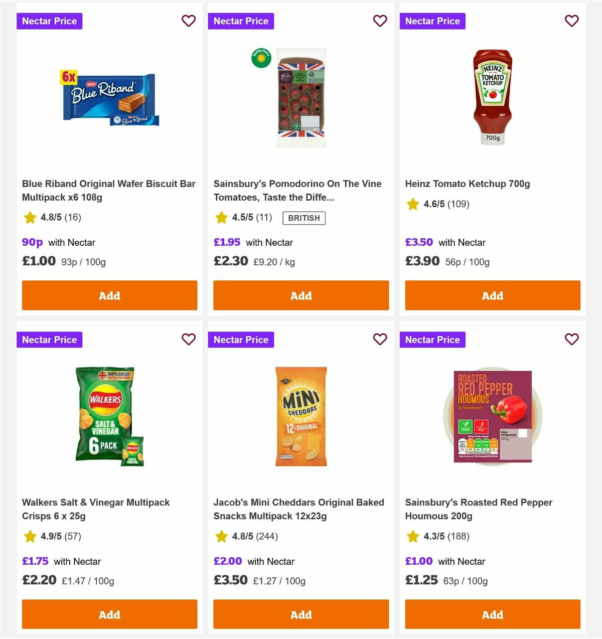 Sainsbury's Offers from 5 December