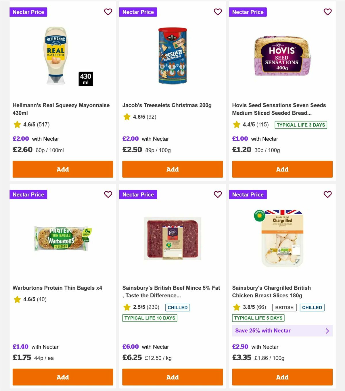 Sainsbury's Offers from 5 December