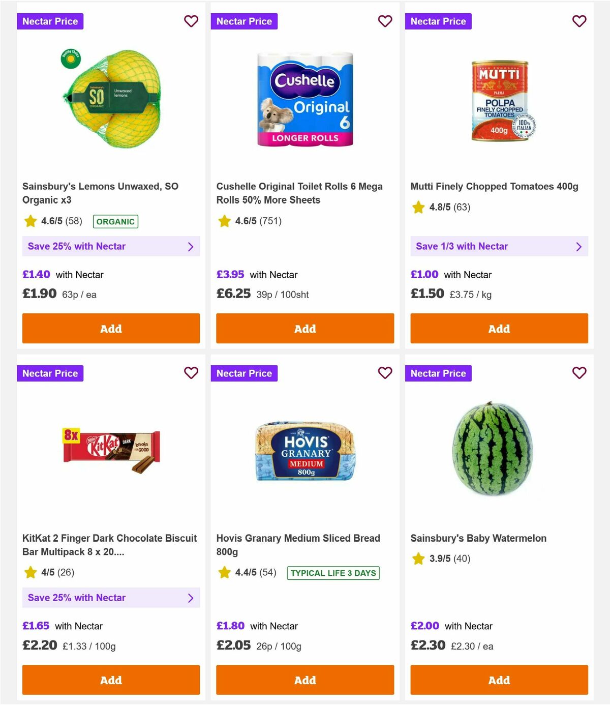 Sainsbury's Offers from 5 December