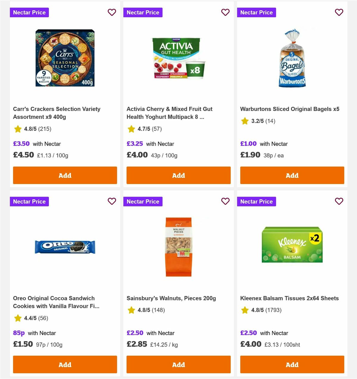 Sainsbury's Offers from 5 December