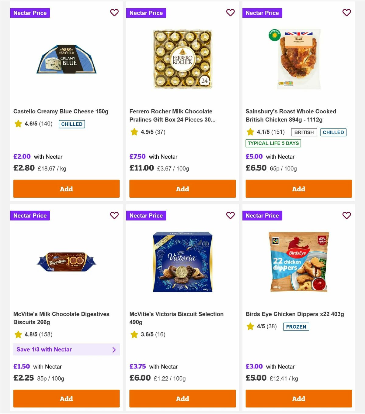 Sainsbury's Offers from 5 December