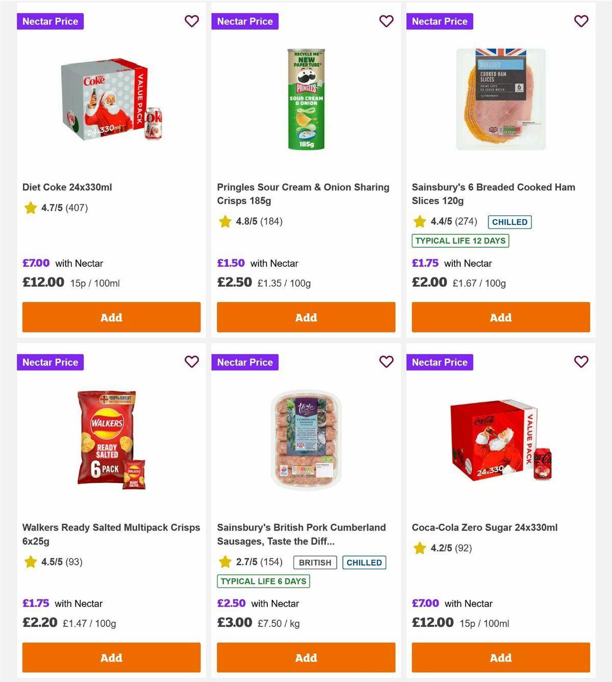 Sainsbury's Offers from 5 December