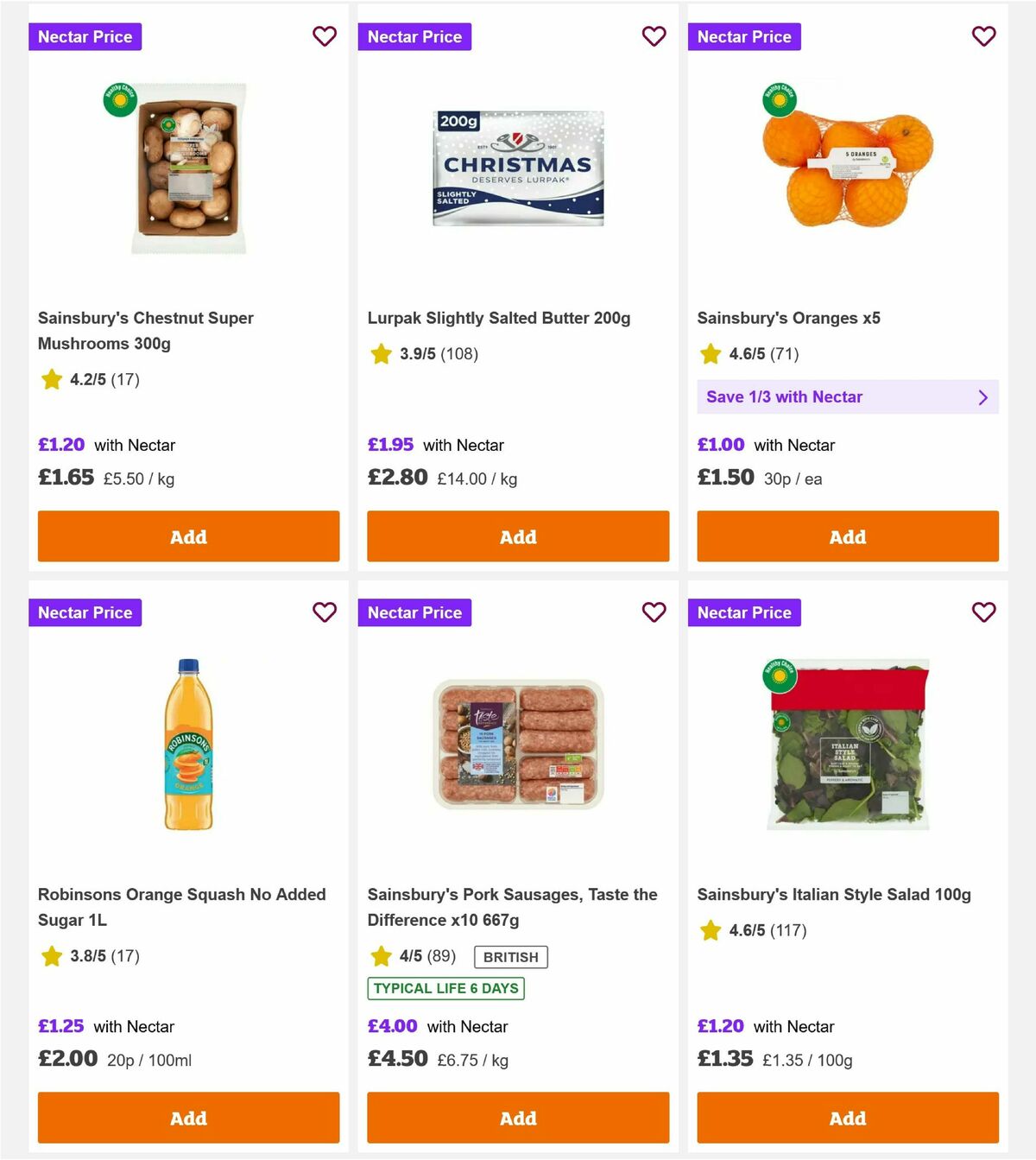 Sainsbury's Offers from 12 December