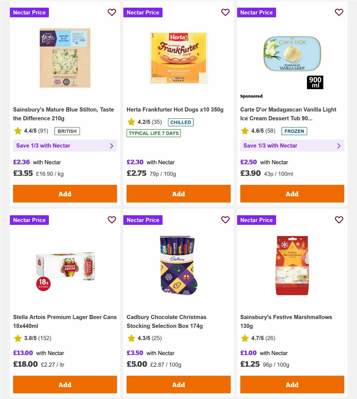 Sainsbury's Offers from 12 December