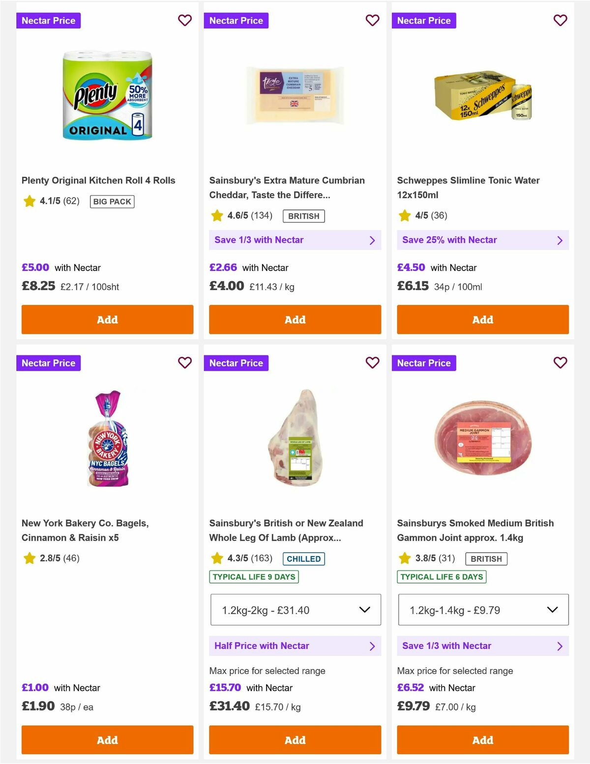 Sainsbury's Offers from 12 December