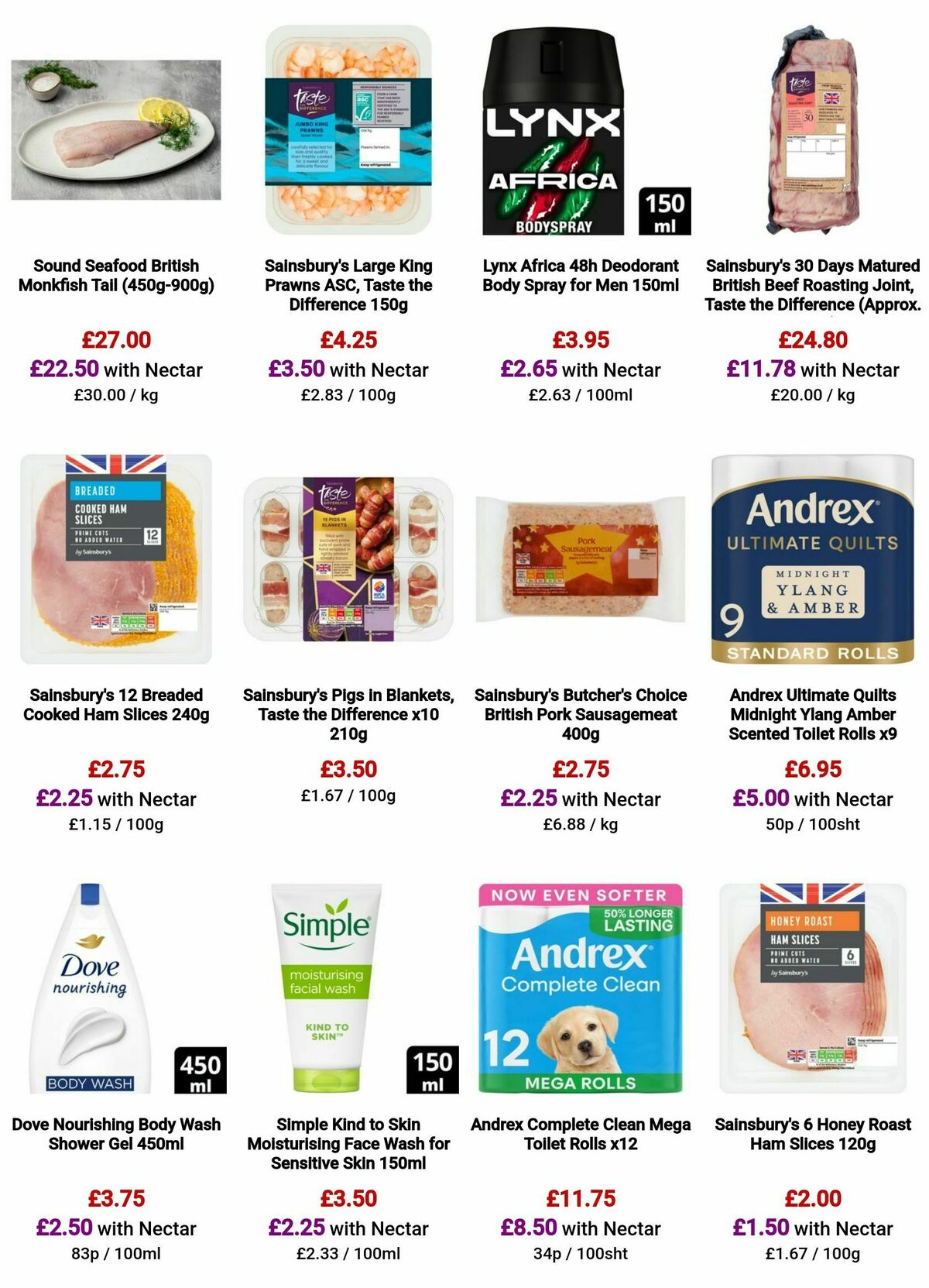 Sainsbury's Offers from 12 December