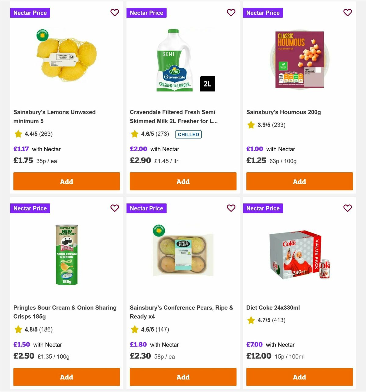 Sainsbury's Offers from 12 December