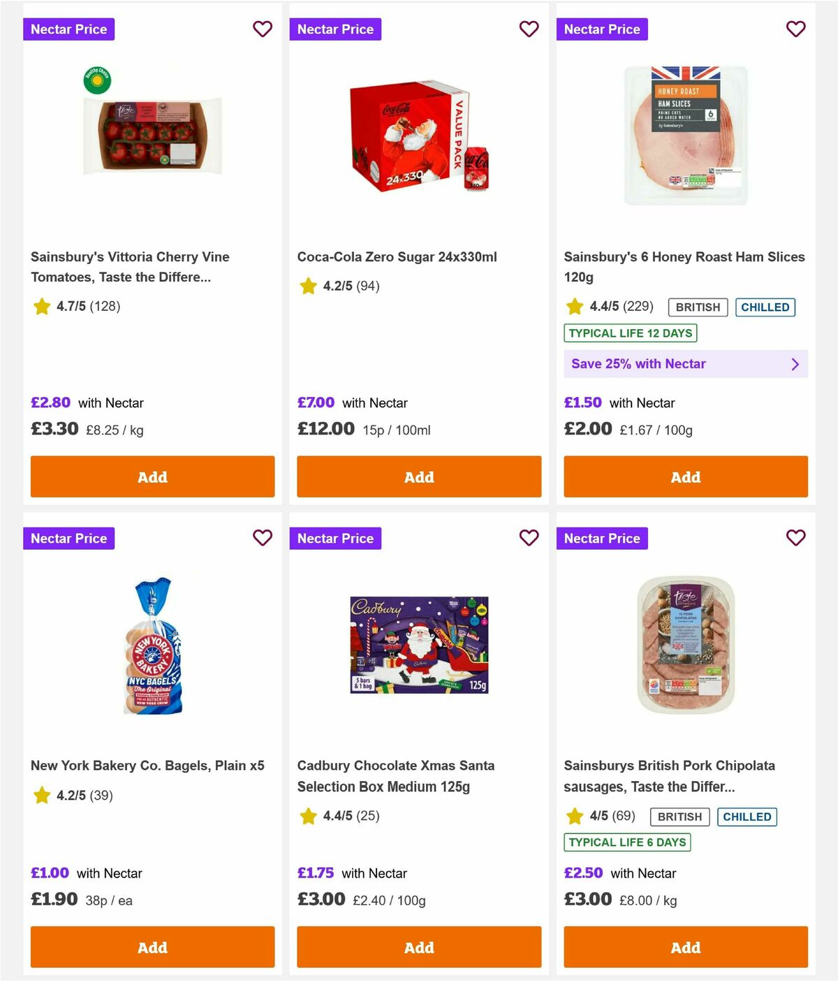 Sainsbury's Offers from 12 December