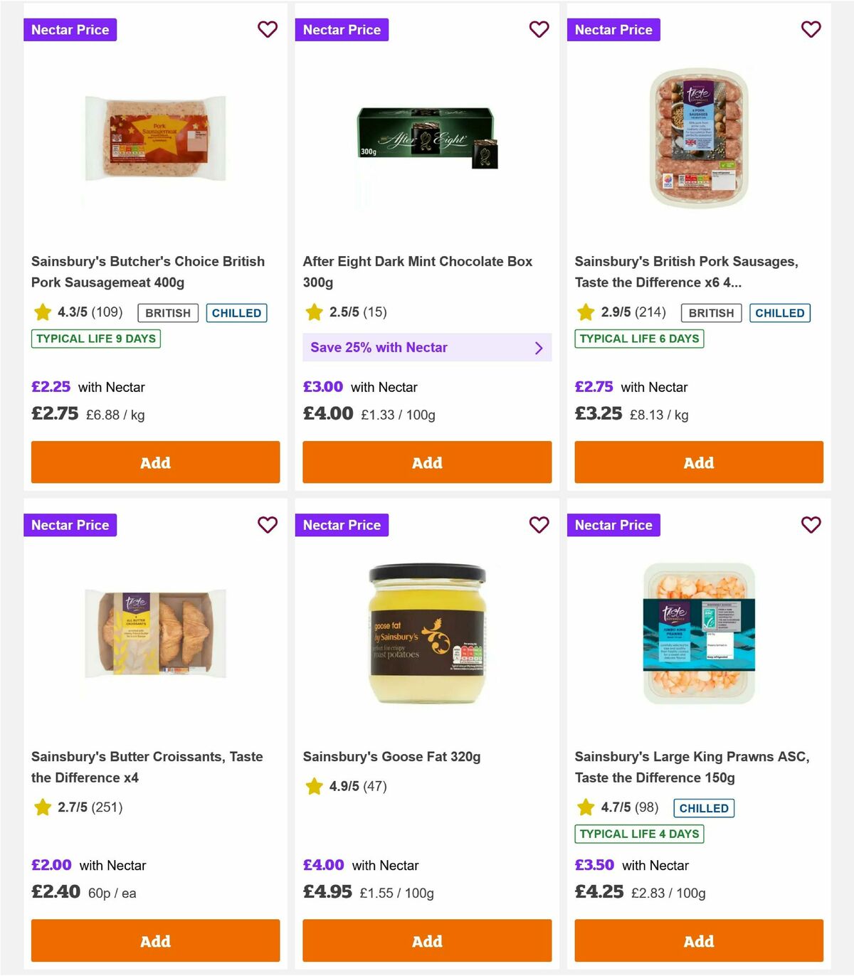 Sainsbury's Offers from 12 December