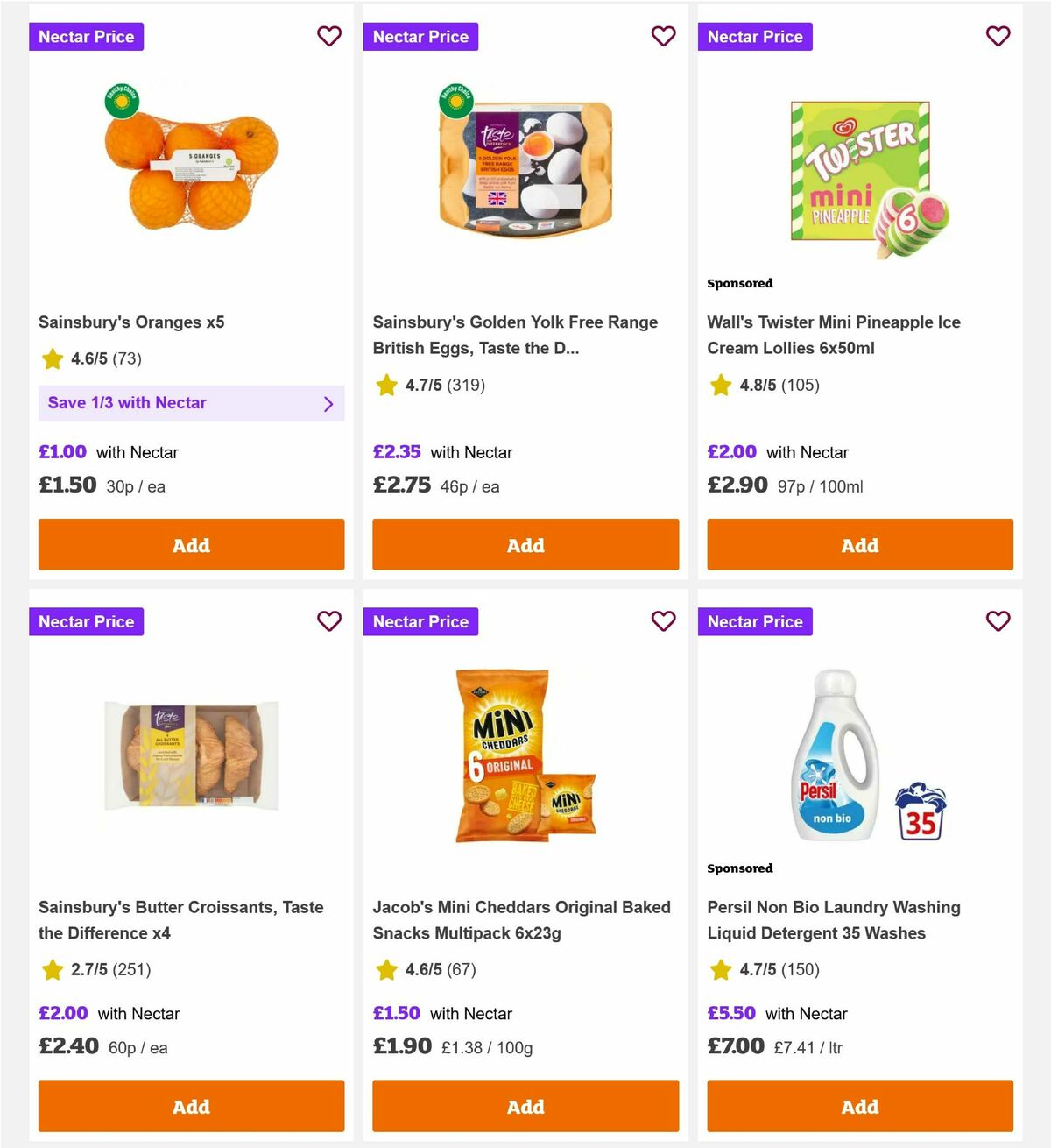 Sainsbury's Offers from 19 December
