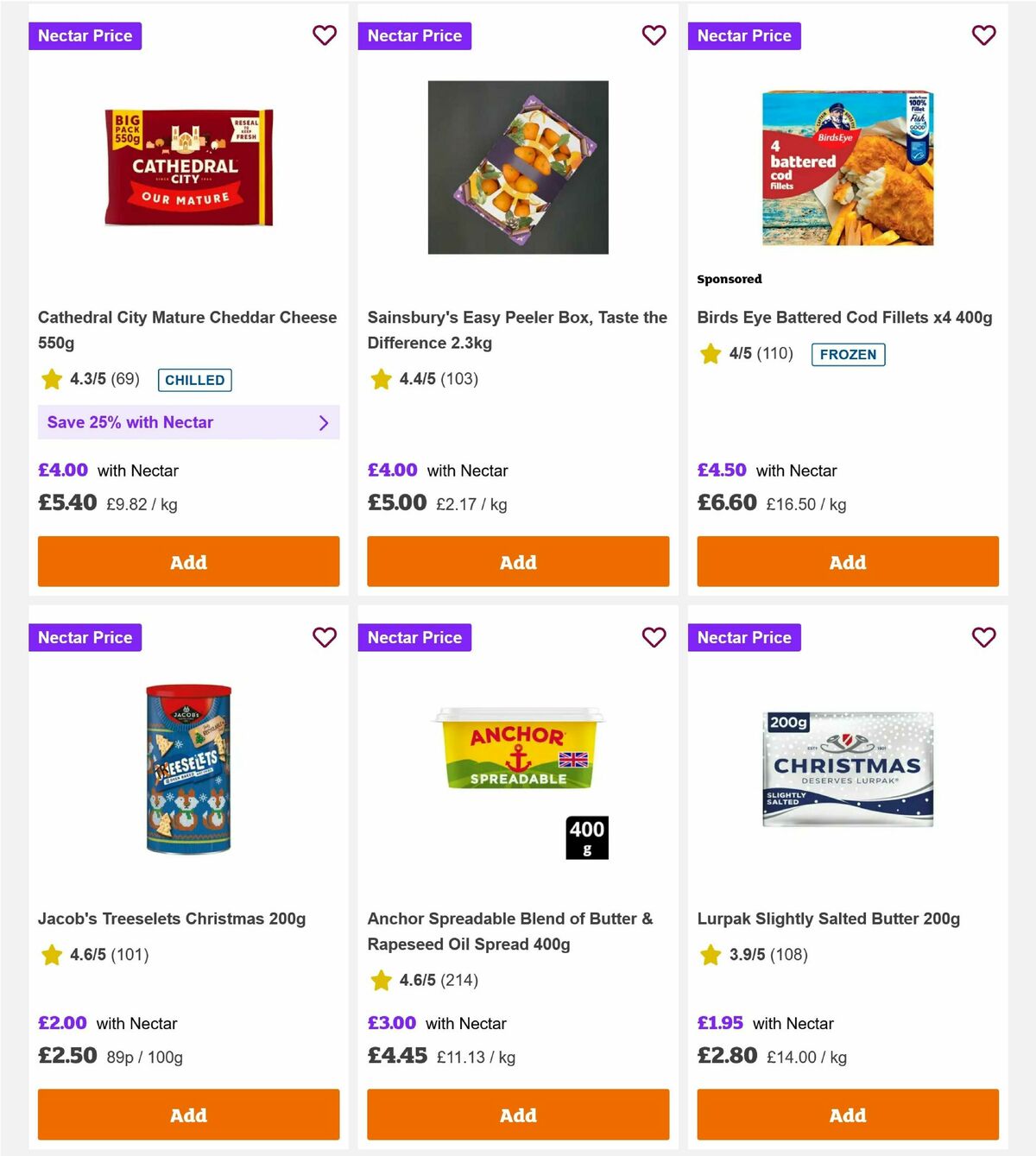 Sainsbury's Offers from 19 December