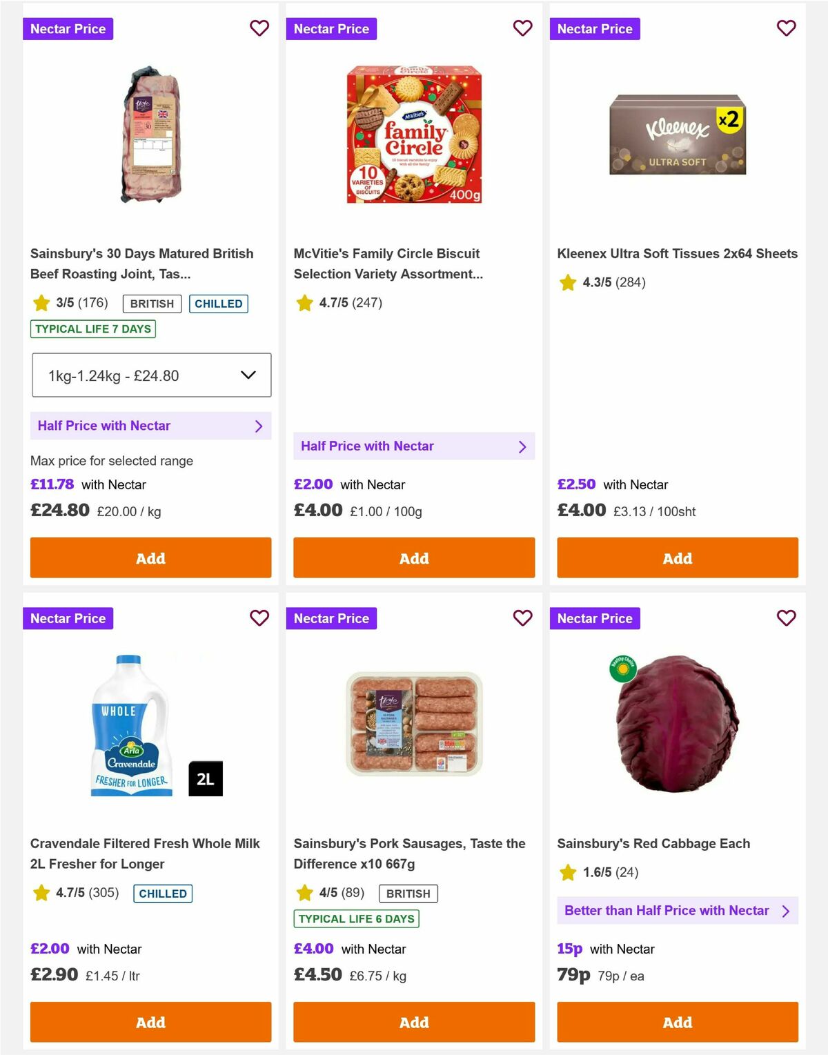 Sainsbury's Offers from 19 December