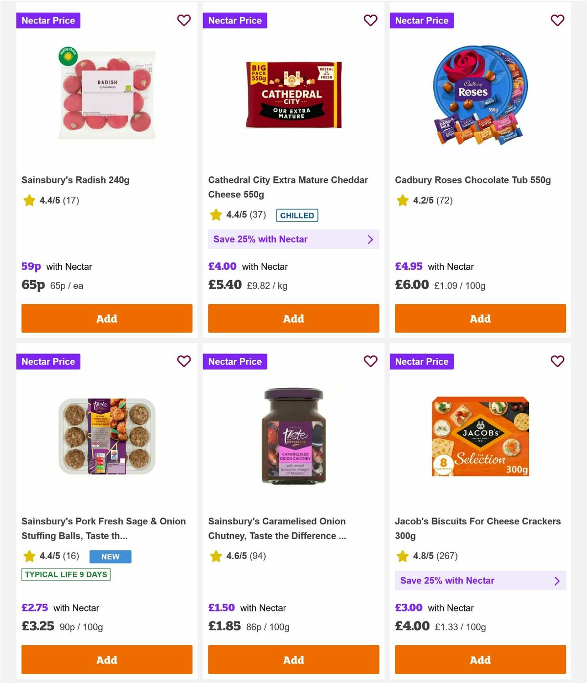Sainsbury's Offers from 19 December