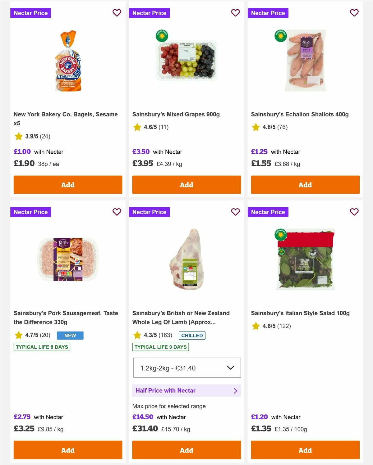 Sainsbury's Offers from 19 December