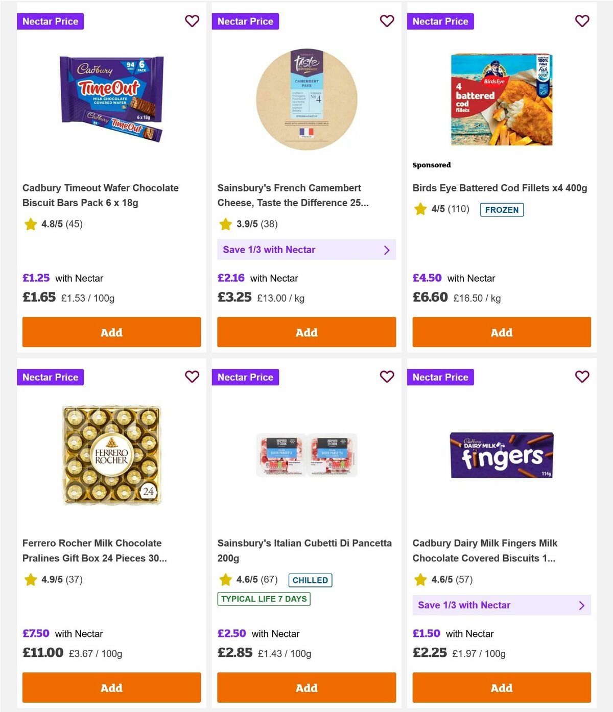 Sainsbury's Offers from 19 December