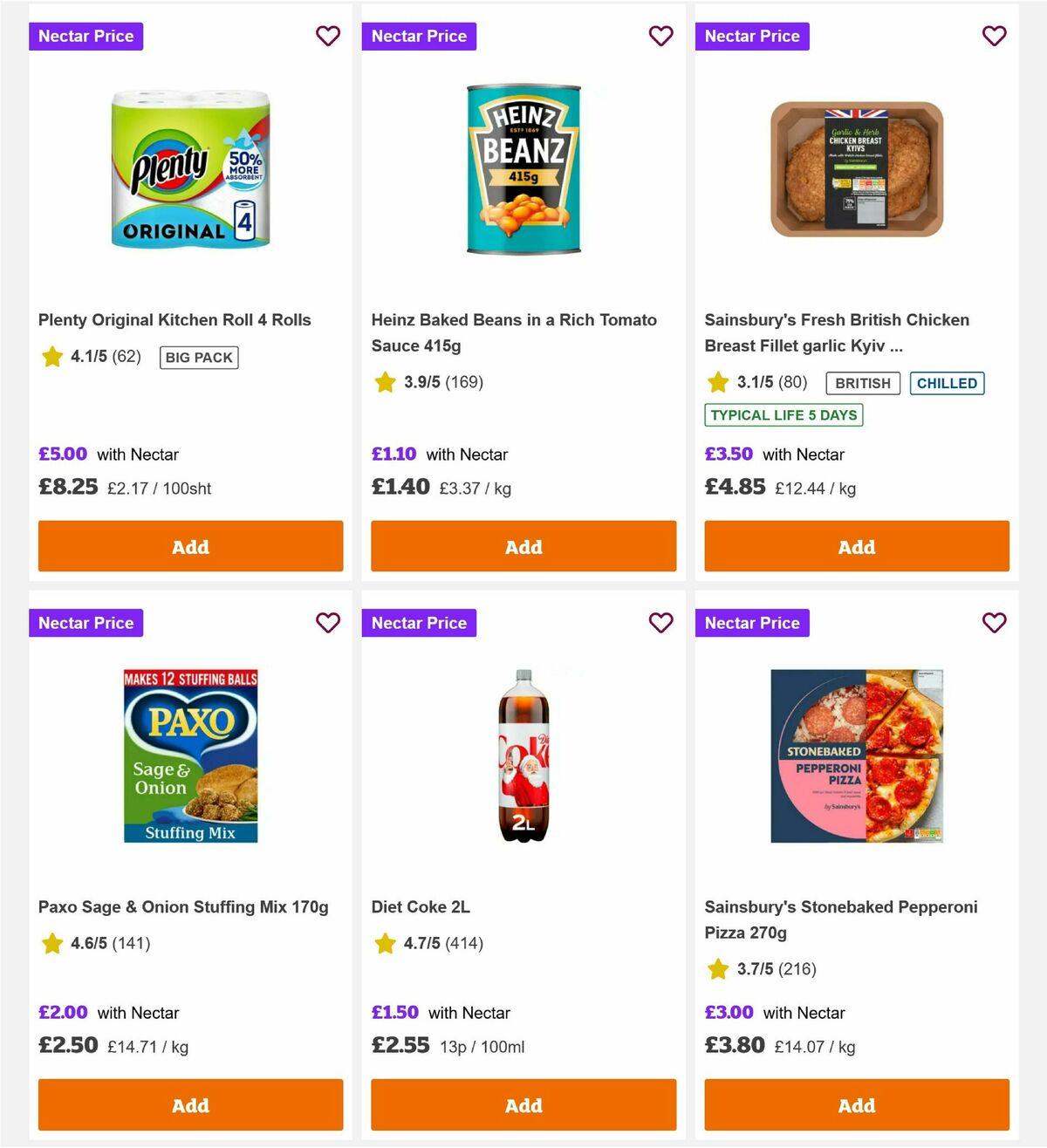 Sainsbury's Offers from 19 December