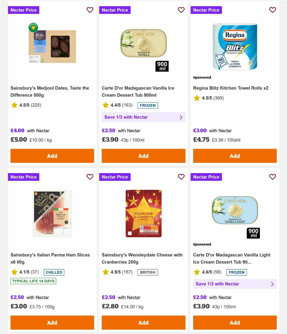 Sainsbury's Offers from 19 December