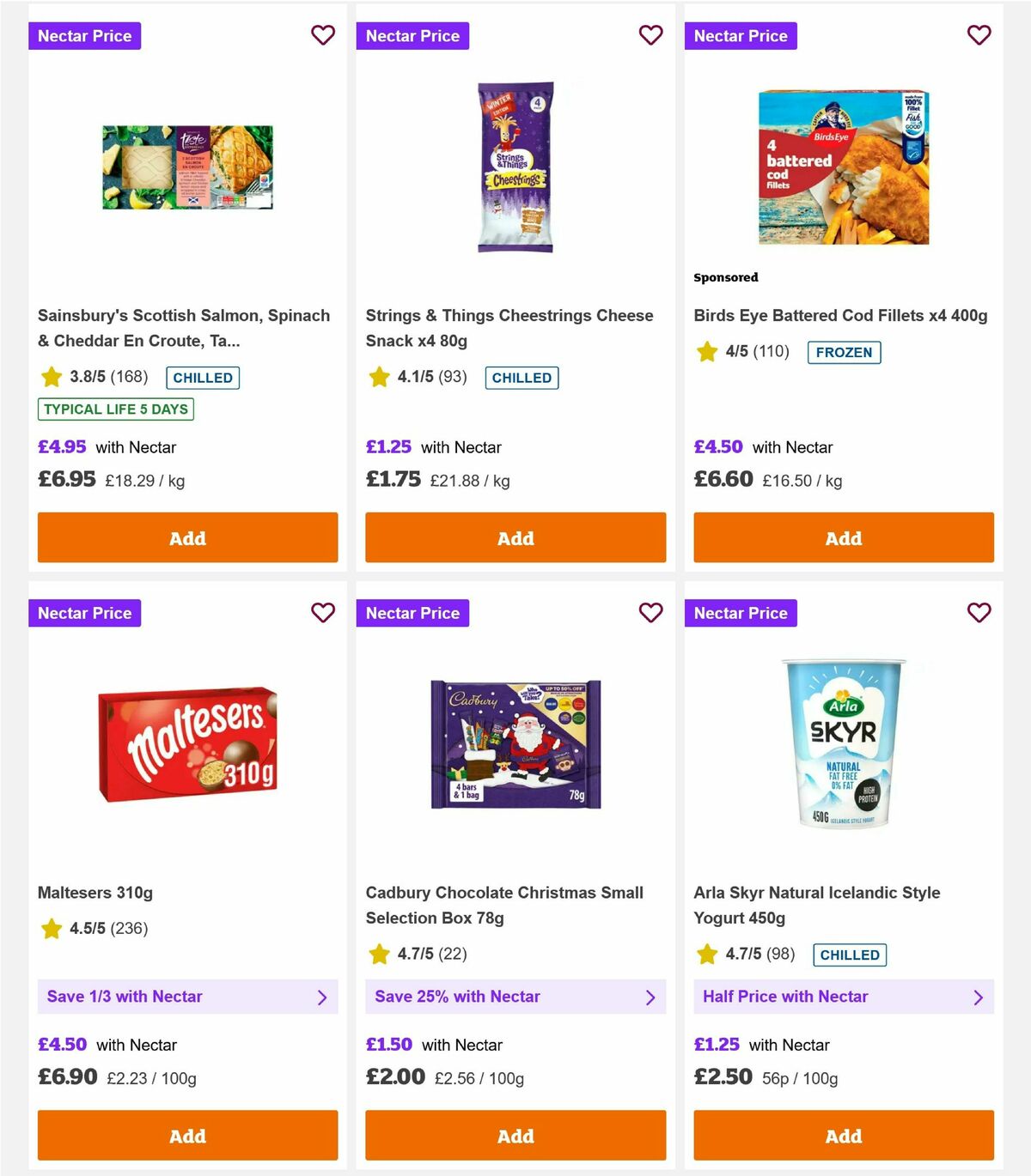 Sainsbury's Offers from 19 December