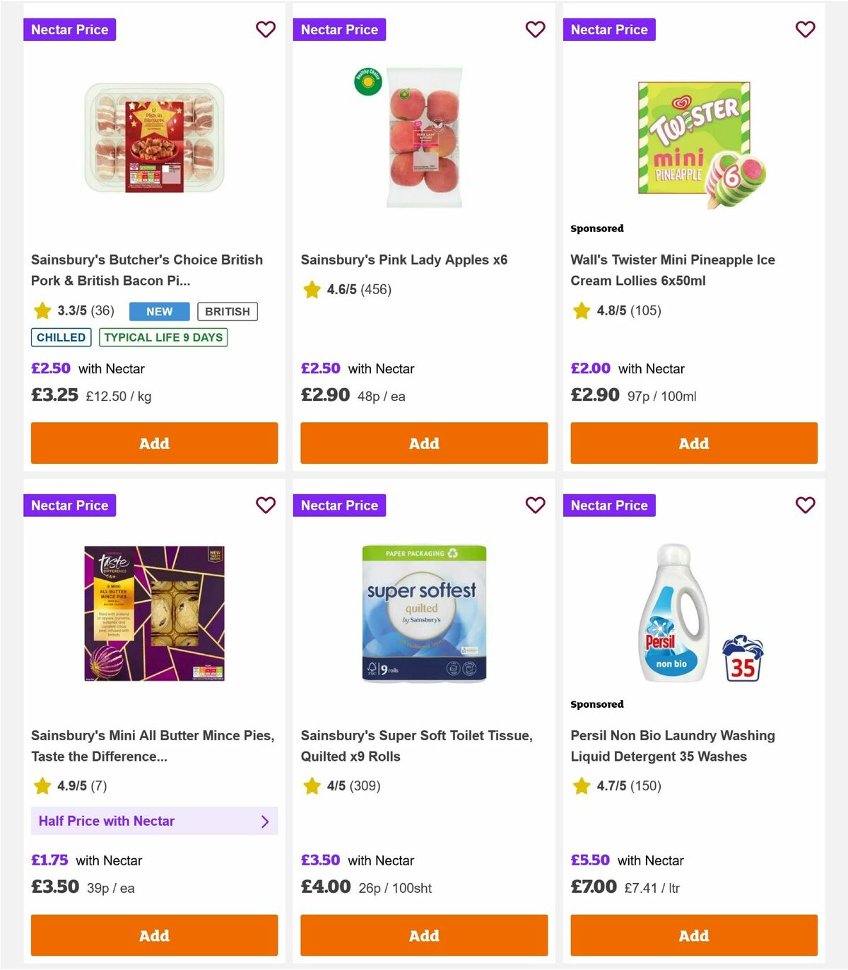 Sainsbury's Offers from 19 December