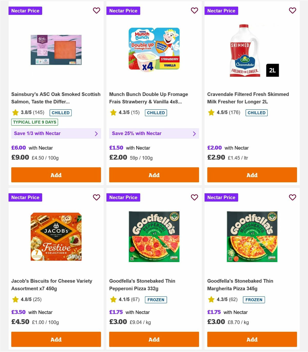 Sainsbury's Offers from 19 December