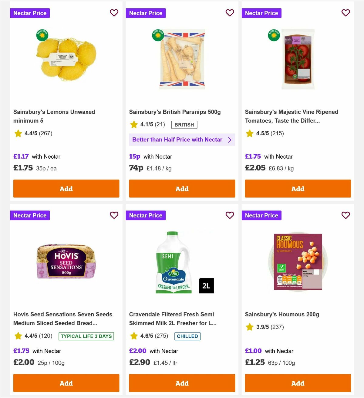 Sainsbury's Offers from 19 December