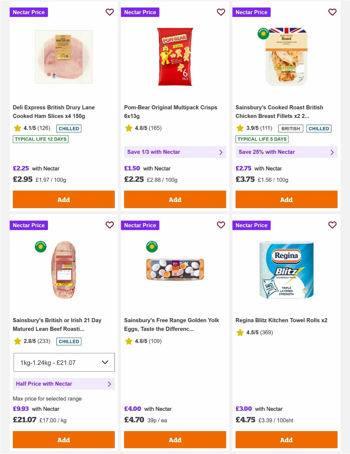 Sainsbury's Offers from 19 December