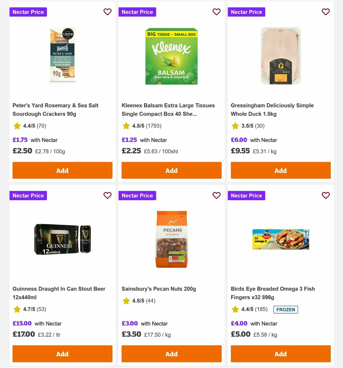 Sainsbury's Offers from 26 December