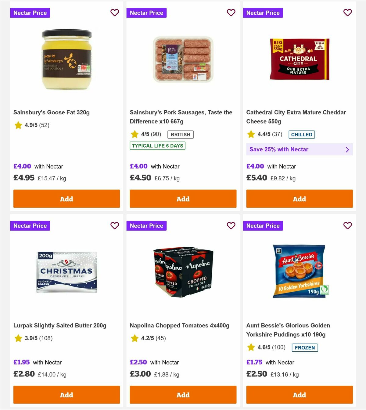 Sainsbury's Offers from 26 December