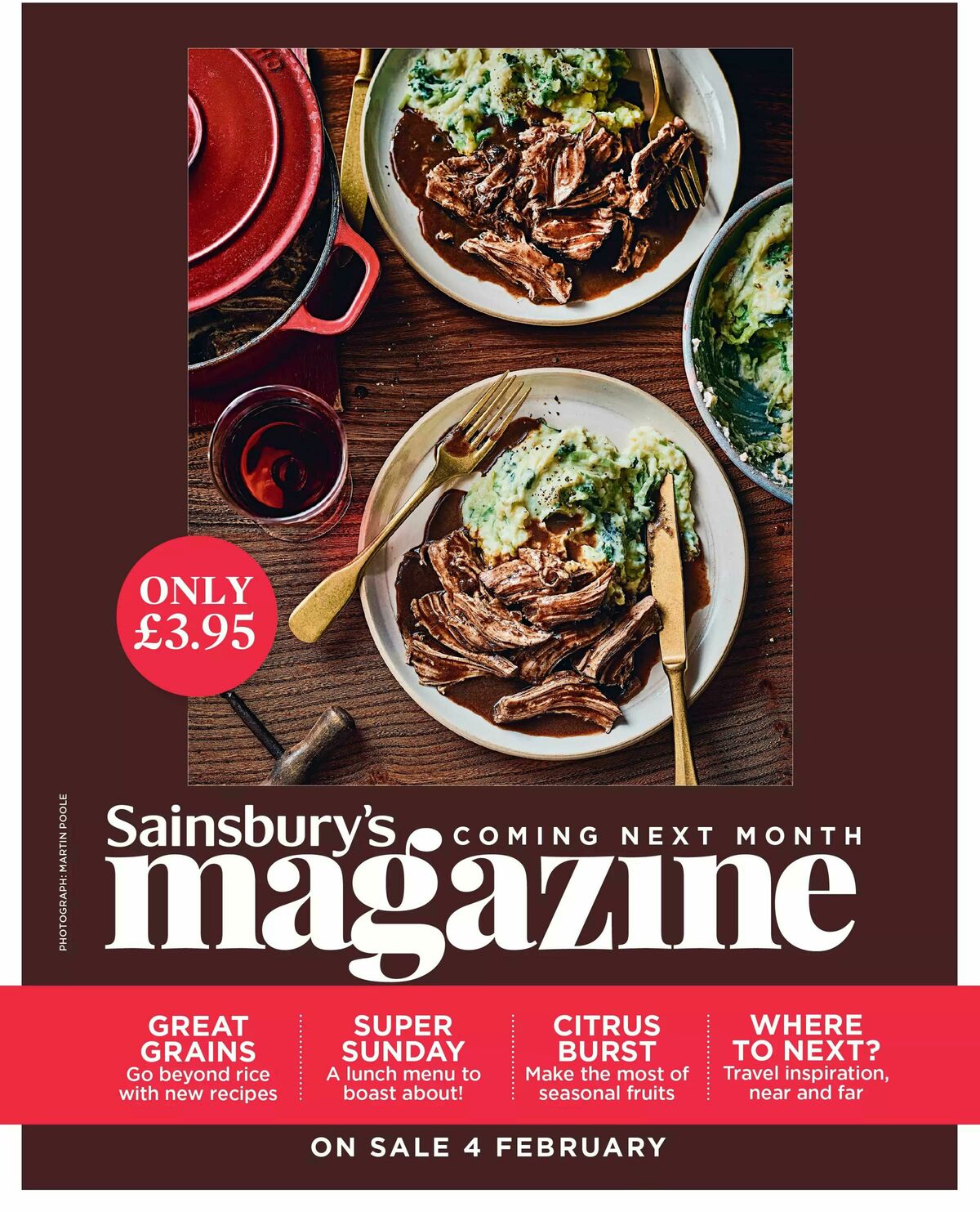 Sainsbury's Magazine January Offers from 1 January