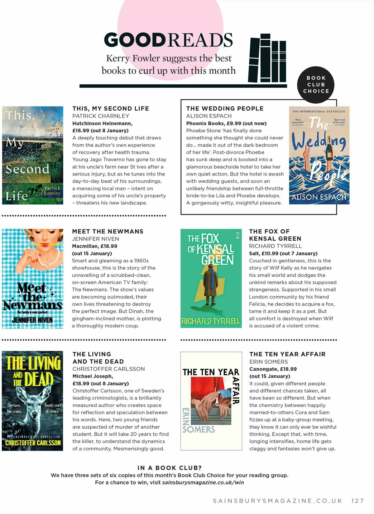 Sainsbury's Magazine January Offers from 1 January