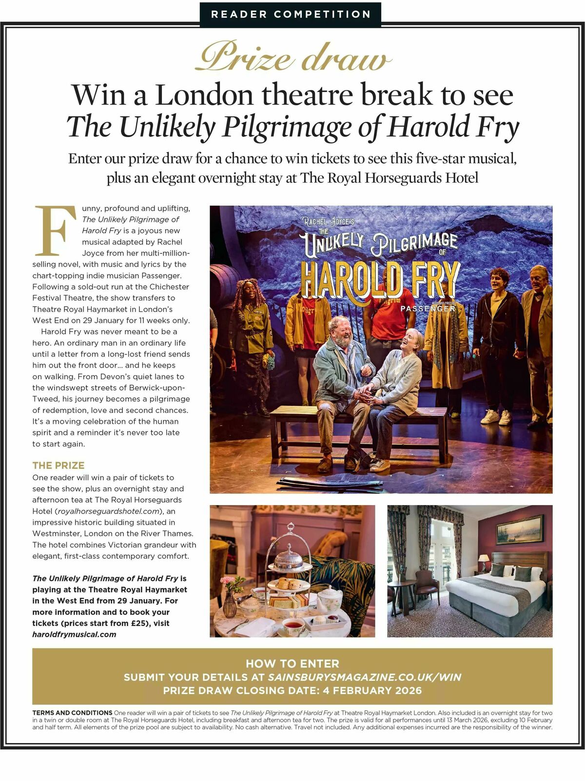 Sainsbury's Magazine January Offers from 1 January