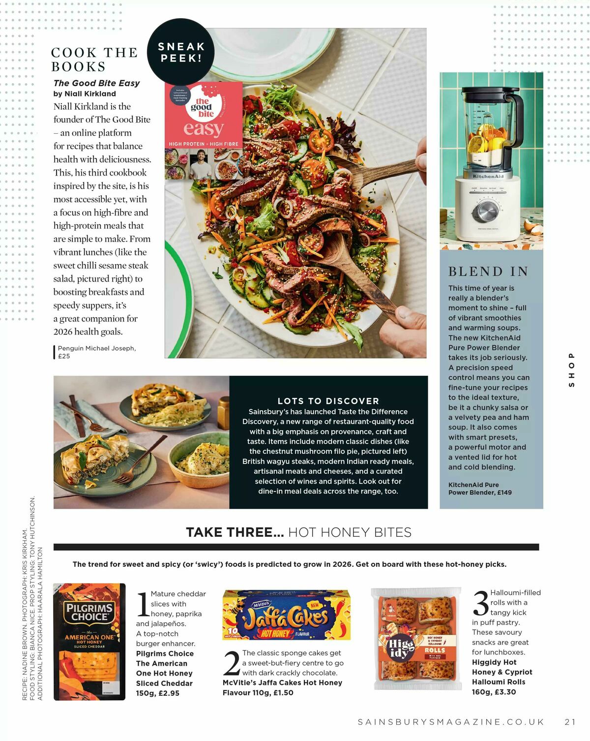 Sainsbury's Magazine January Offers from 1 January