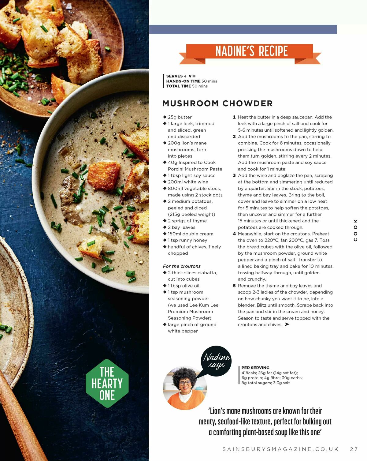 Sainsbury's Magazine January Offers from 1 January